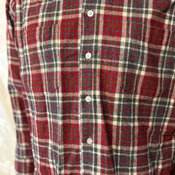 Vintage McGregor Red Plaid Casual Button Down Shirt - Picture 3 of 9